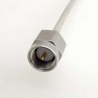 SMA male 086 semi-flexible cable assembly 18GHz